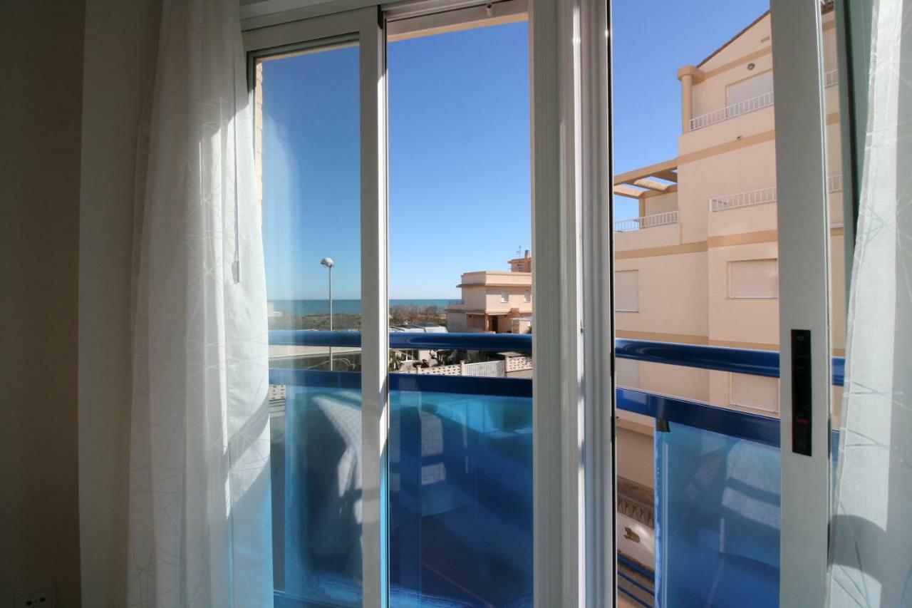 Apartamento Con Piscina Y Vistas Al Mar Aguamarina 36 Oliva Bagian luar foto