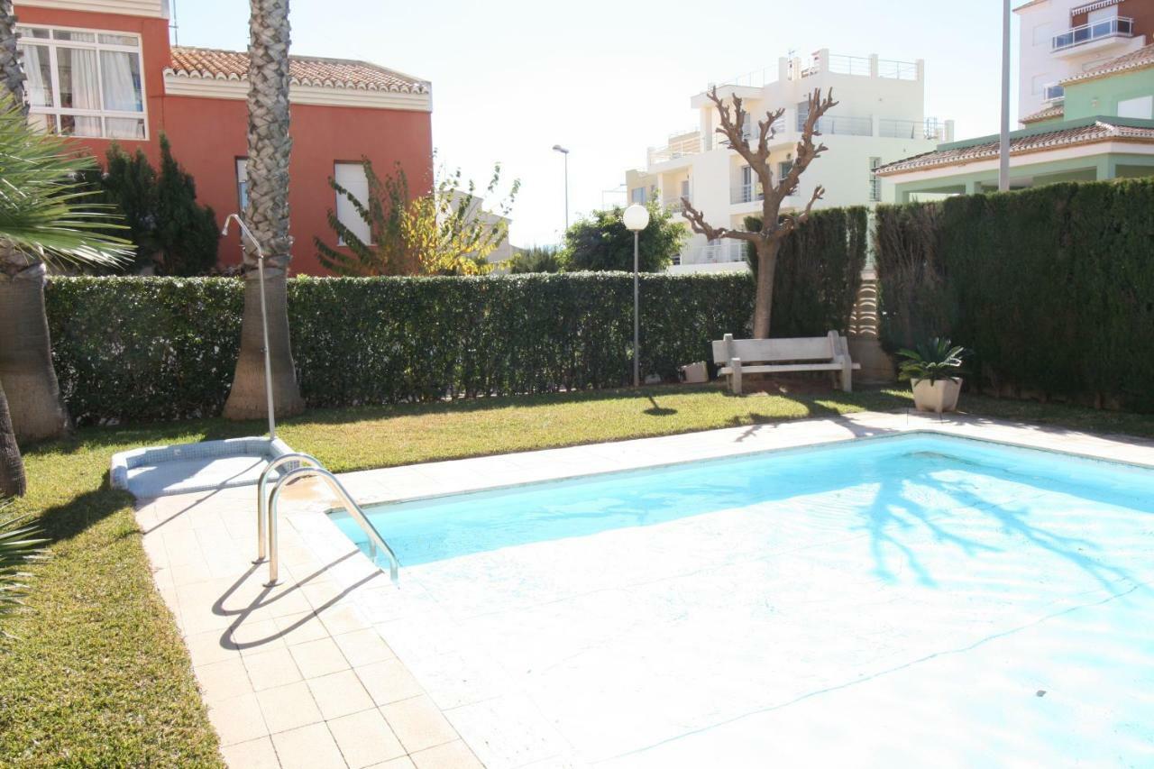 Apartamento Con Piscina Y Vistas Al Mar Aguamarina 36 Oliva Bagian luar foto